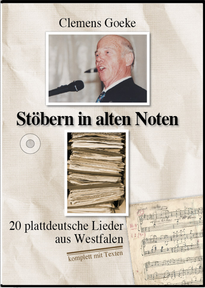 Die CD "Stöbern in alten Noten"